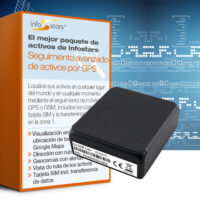 Localizador GPS con batería ligera (GL50b) y paquete de software avanzado de seguimiento de activos