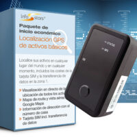 Localizador GPS con batería estándar LTE (GL521) y paquete de software básico de seguimiento