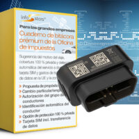 Seguimiento GPS Plug & Play (FMB020) con paquete prémium de libro de registro de viajes para la Agencia Tributaria