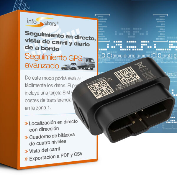 Localizador GPS Plug & Play (FMB020) y paquete avanzado GPS de seguimiento