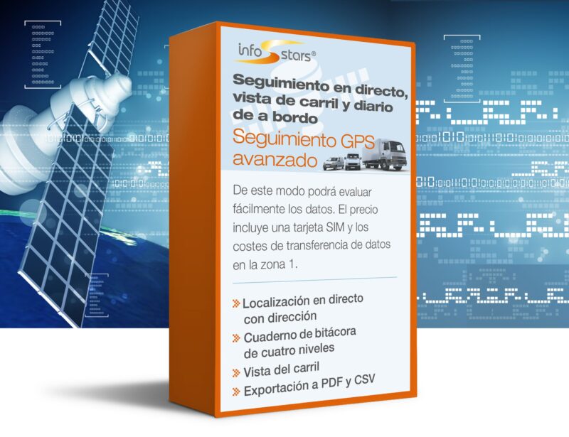Localizador GPS con batería estándar LTE (GL521) y paquete de software avanzado de seguimiento