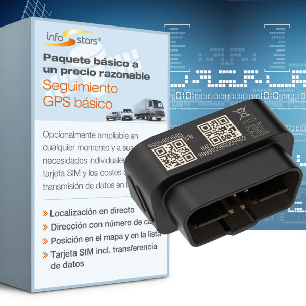 Localizador GPS Plug & Play (FMB020) y paquete básico GPS de seguimiento