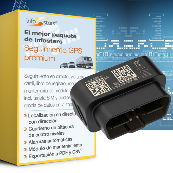 Localizador GPS Plug & Play (FMB020) y paquete prémium GPS de seguimiento