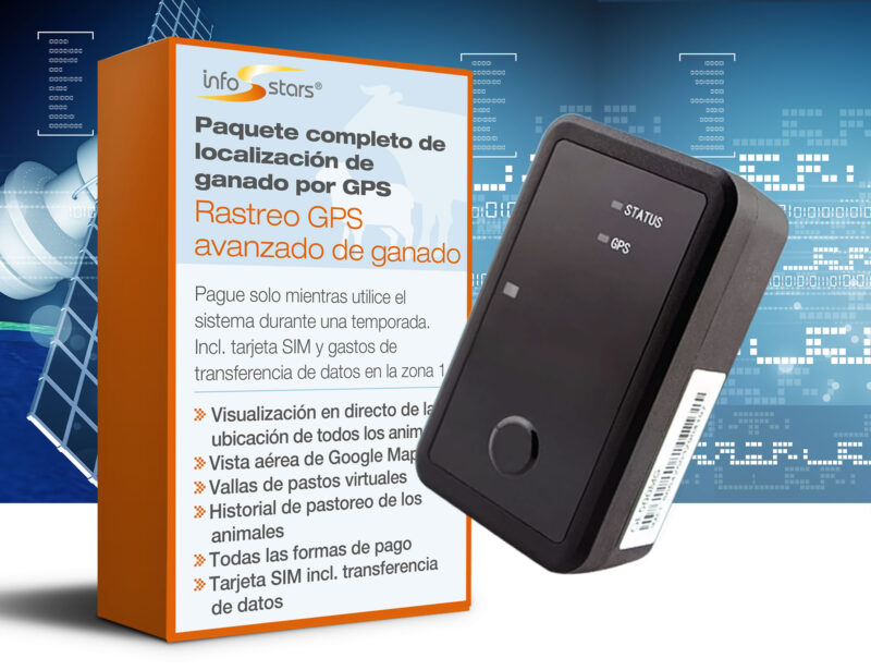 Localizador GPS batería estándar recargable LTE (GL521) y paquete de software avanzado GPS de seguimiento