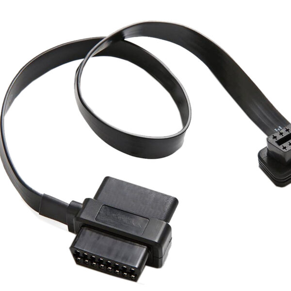 OBD2 Verlängerungskabel zum Teilen mit 2 Anschlüssen 30cm, 16 pin