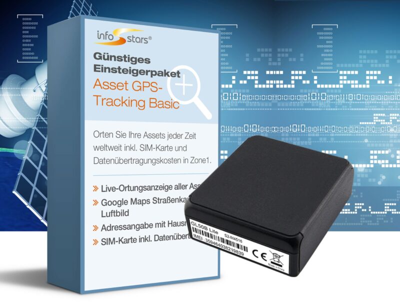 GPS-Tracker Battery Light (GL50b) & Softwarepaket Asset Tracking Basic Bundle