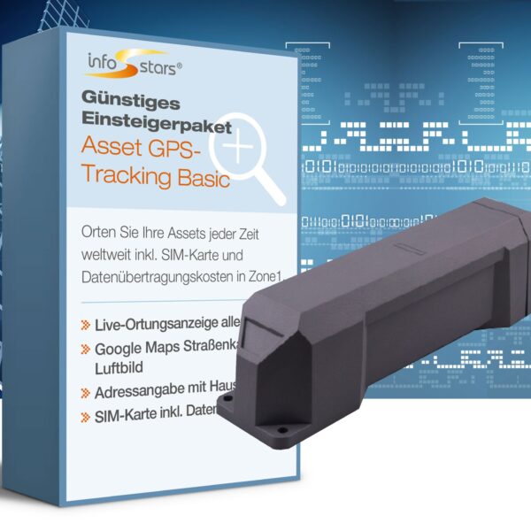 GPS-Tracker Battery Plus LTE (GL502) & Softwarepaket Asset Tracking Basic Bundle