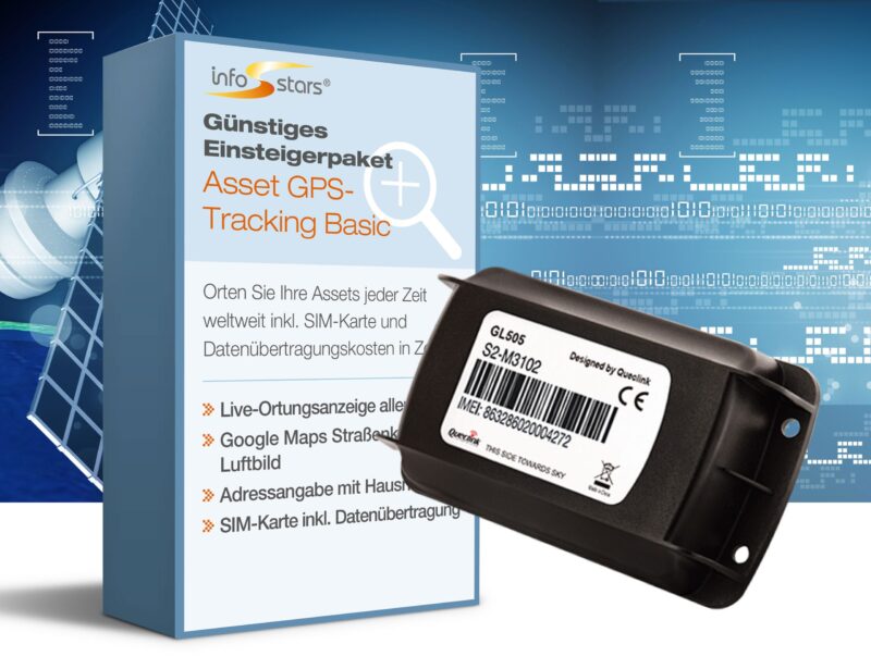 GPS-Tracker Battery Standard (GL505) & Softwarepaket Asset Tracking Basic Bundle