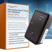 GPS-Tracker Akku Standard LTE (GL501) & Softwarepaket Asset Tracking Advanced Bundle