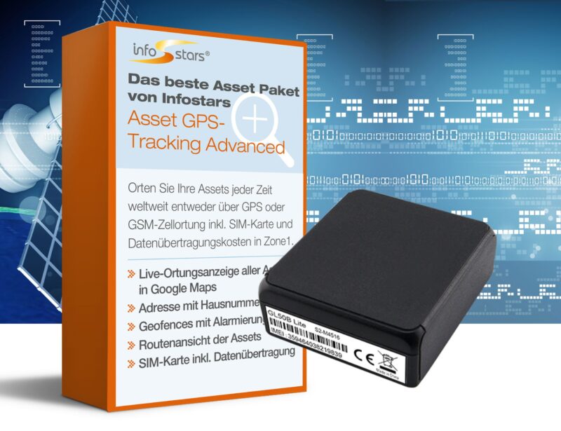 GPS-Tracker Battery Light (GL50b) & Softwarepaket Asset Tracking Advanced Bundle