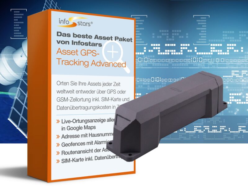 GPS-Tracker Battery Plus LTE (GL502) & Softwarepaket Asset Tracking Advanced Bundle