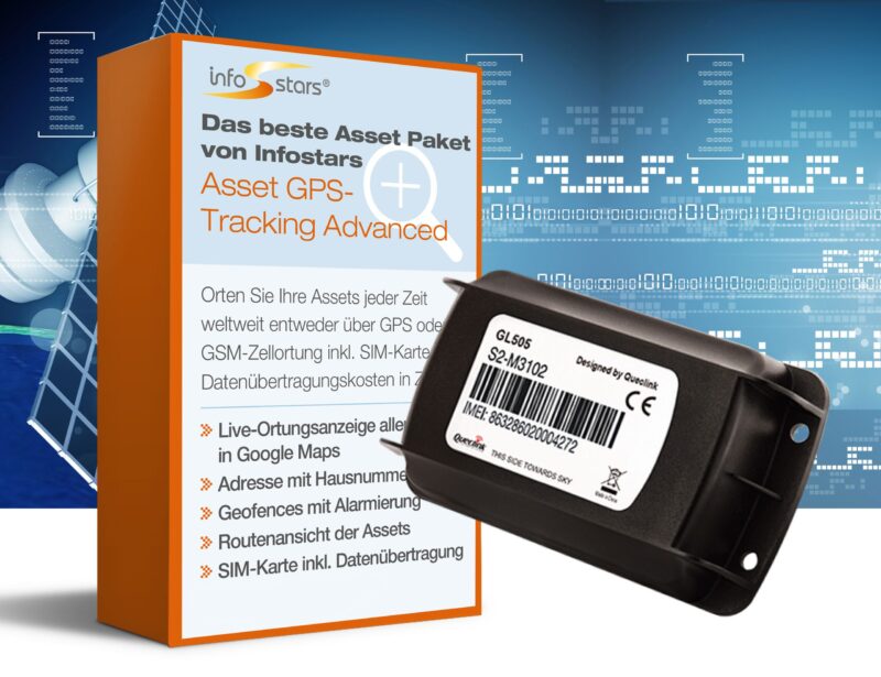 GPS-Tracker Battery Standard (GL505) & Softwarepaket Asset Tracking Advanced Bundle