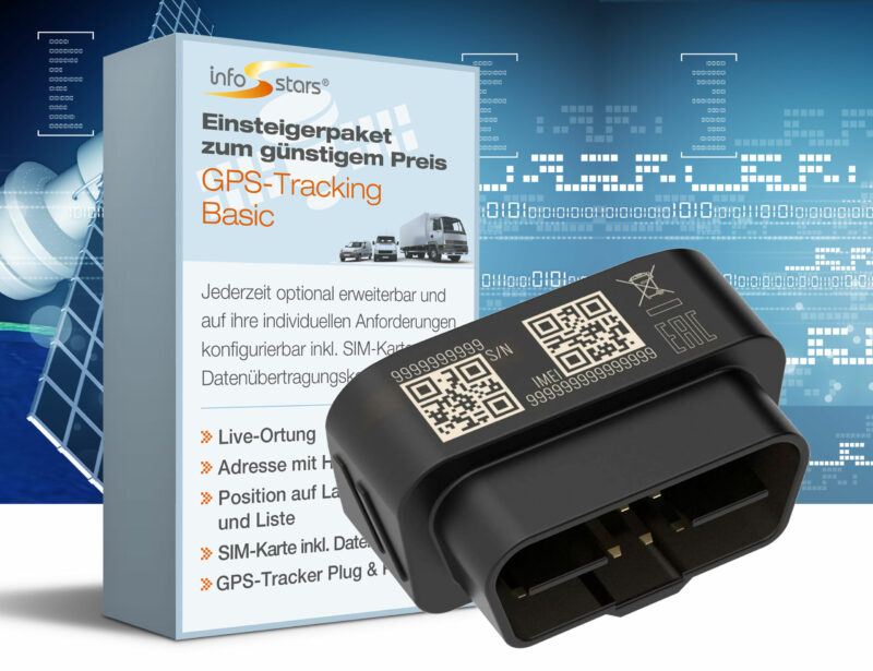 GPS-Tracker Plug & Play (FMB020) mit GPS-Tracking Basic Bundle