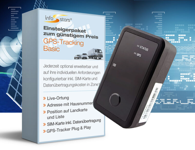 GPS-Tracker Akku Standard LTE (GL521) & Softwarepaket Tracking Basic Paket