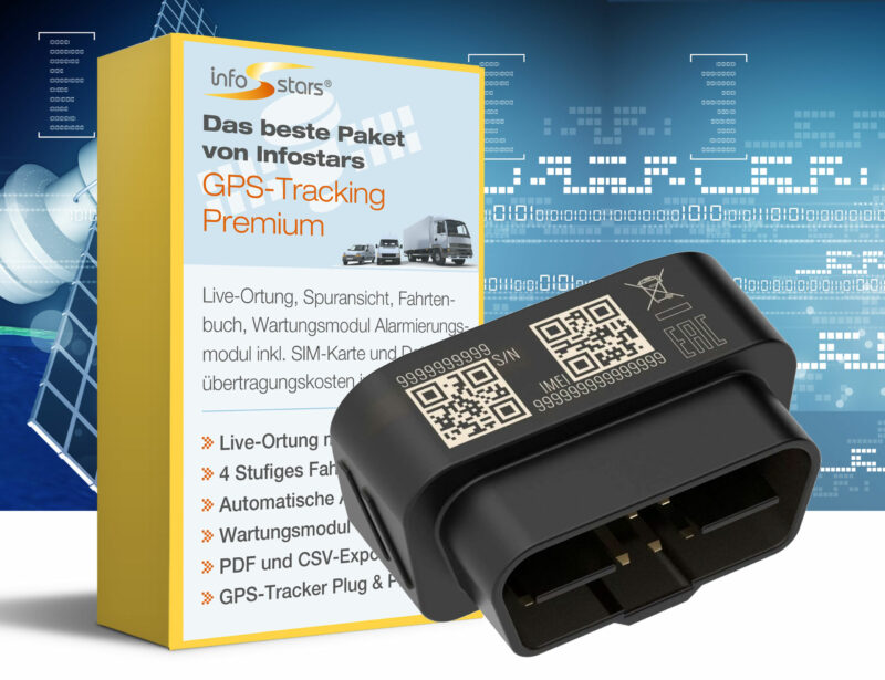GPS-Tracker Plug & Play (FMB020) mit GPS-Tracking Premium Bundle
