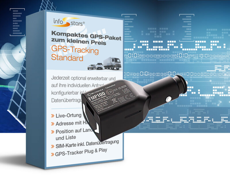 GPS-Tracker Plug & Play (FMP100) mit GPS-Tracking Standard Bundle