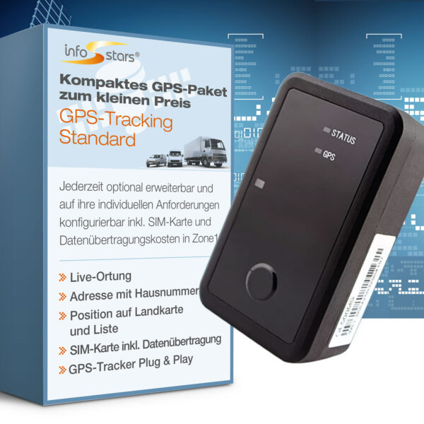 GPS-Tracker Akku Standard LTE (GL521) & Softwarepaket Tracking Standard Paket