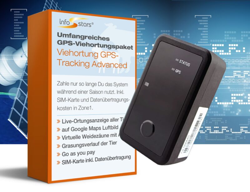 GPS-Tracker Akku Standard LTE (GL521) & GPS-Tracking Viehortung Advanced Paket