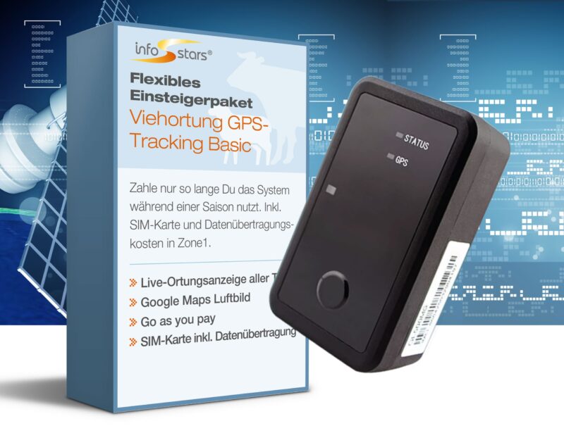 GPS-Tracker Battery Standard LTE (GL520) & GPS-Tracking Viehortung Basic Bundle