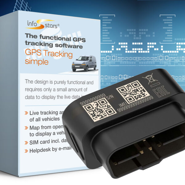 GPS-Tracker Plug & Play (FMB020) mit GPS-Tracking Simple Bundle